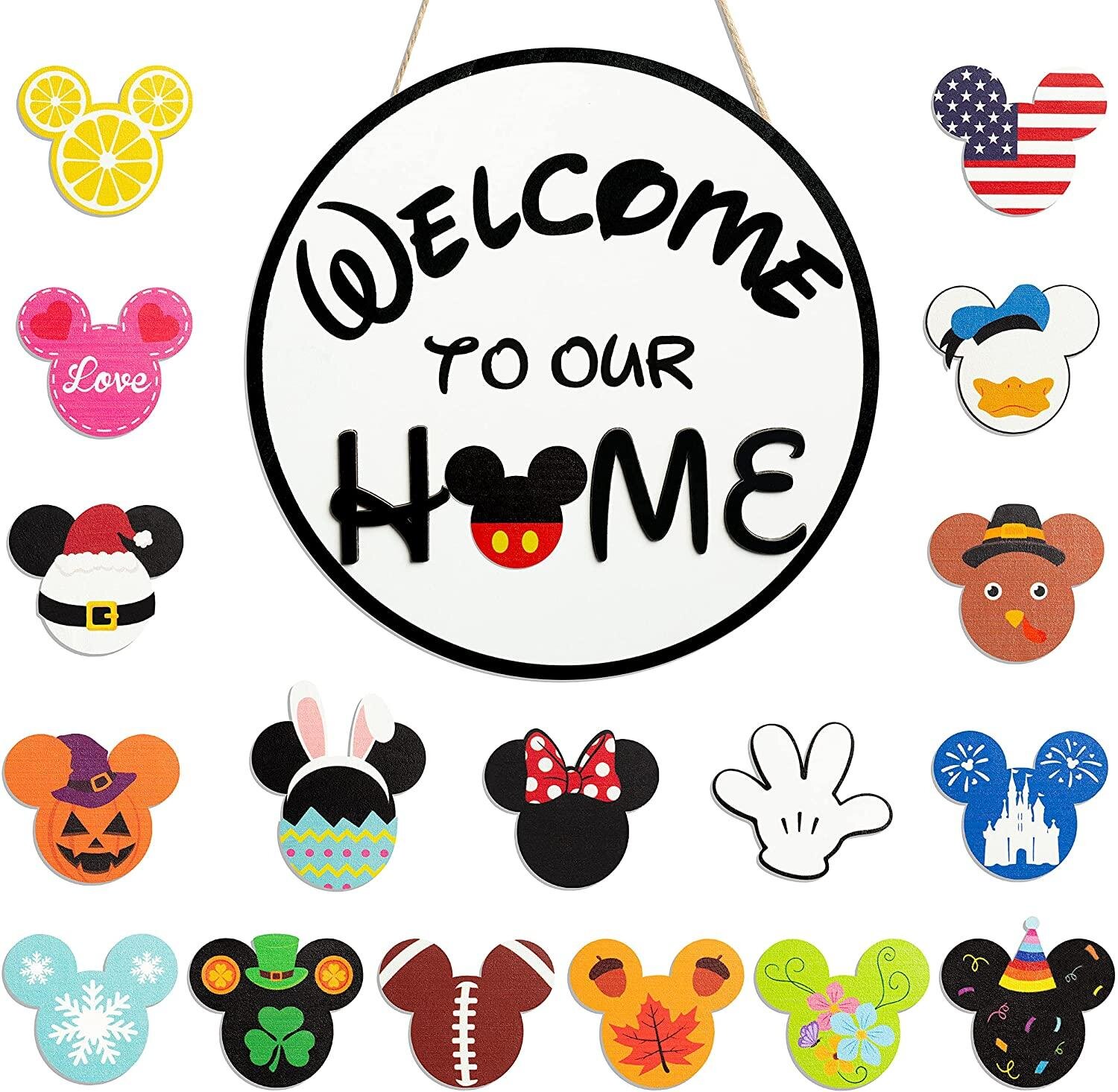 Come In We Are Awesome 12" Round Metal Sign Welcome Fun Novelty Home Wall Decor 