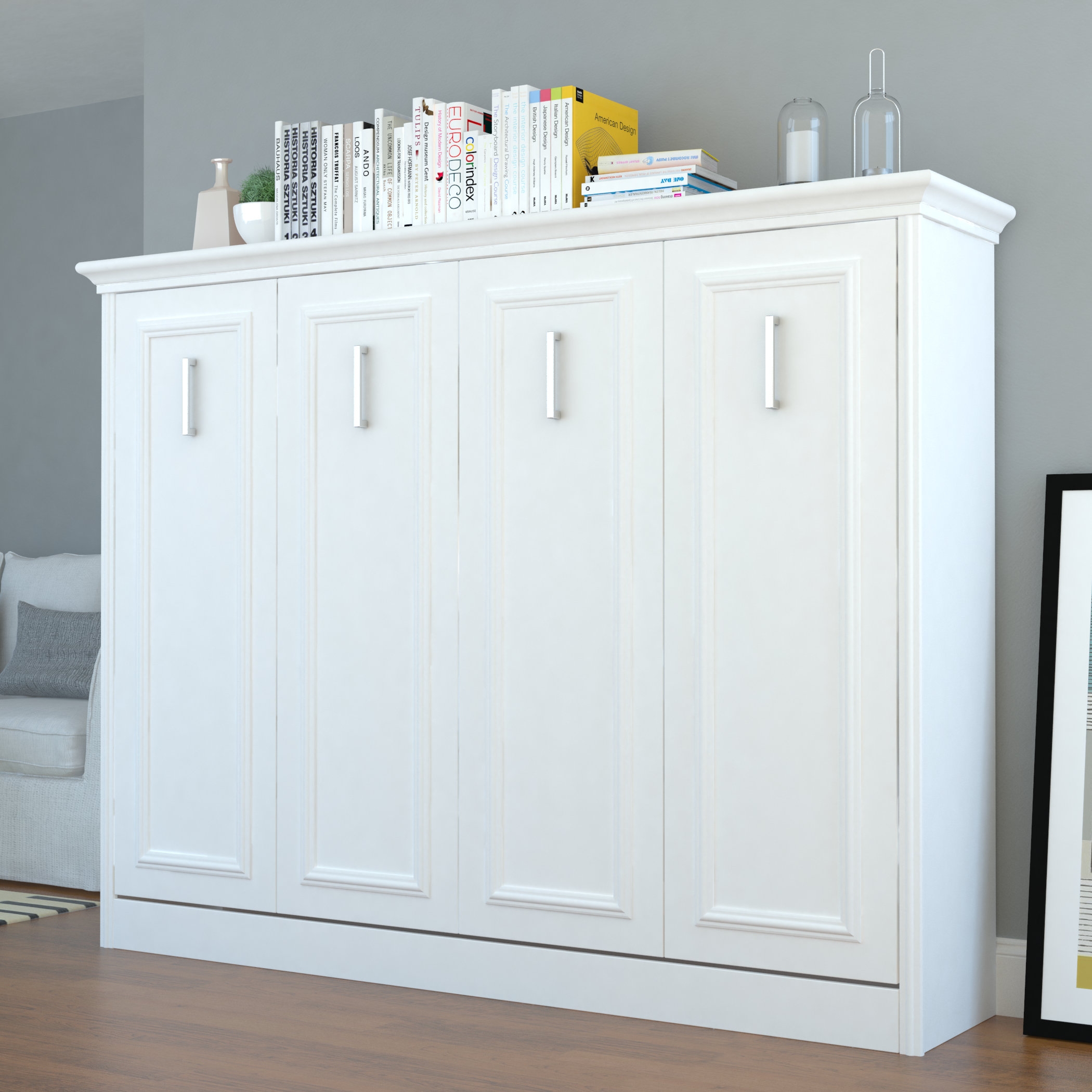 Xtraroom Avalon Full / Double Storage Murphy Bed Wayfair