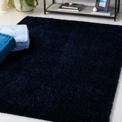 Tahoe Shag Performance Solid Color Rug
