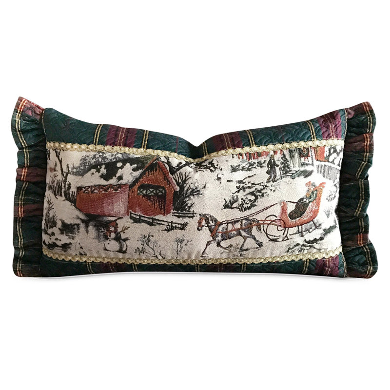 The Holiday Aisle Faulkner Vintage Christmas Sleigh Luxury