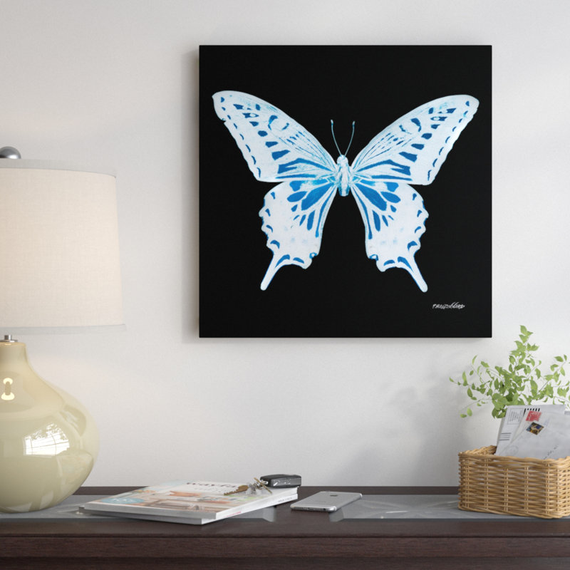 East Urban Home Miss Butterfly X Ray Xxix Graphic Art Print On Canvas Wayfair