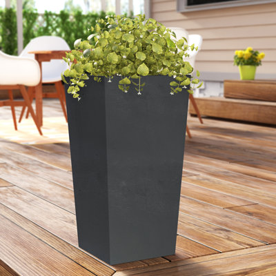 Talarico Handmade Tall Tapered Square Planter