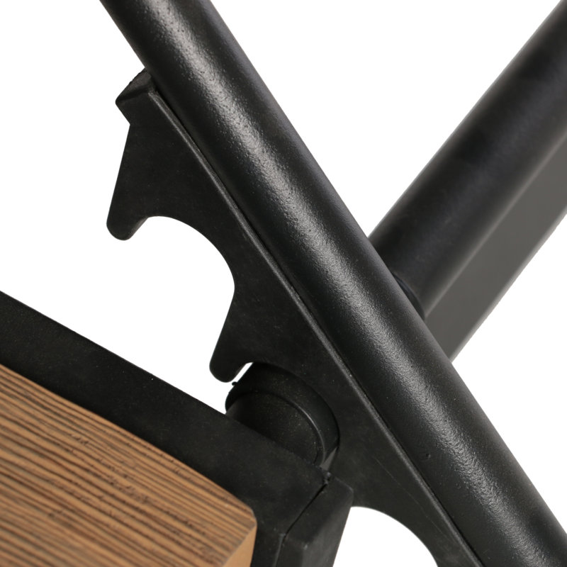 Union Rustic Absinthe Outdoor Metal Chaise Lounge Set with Table ...