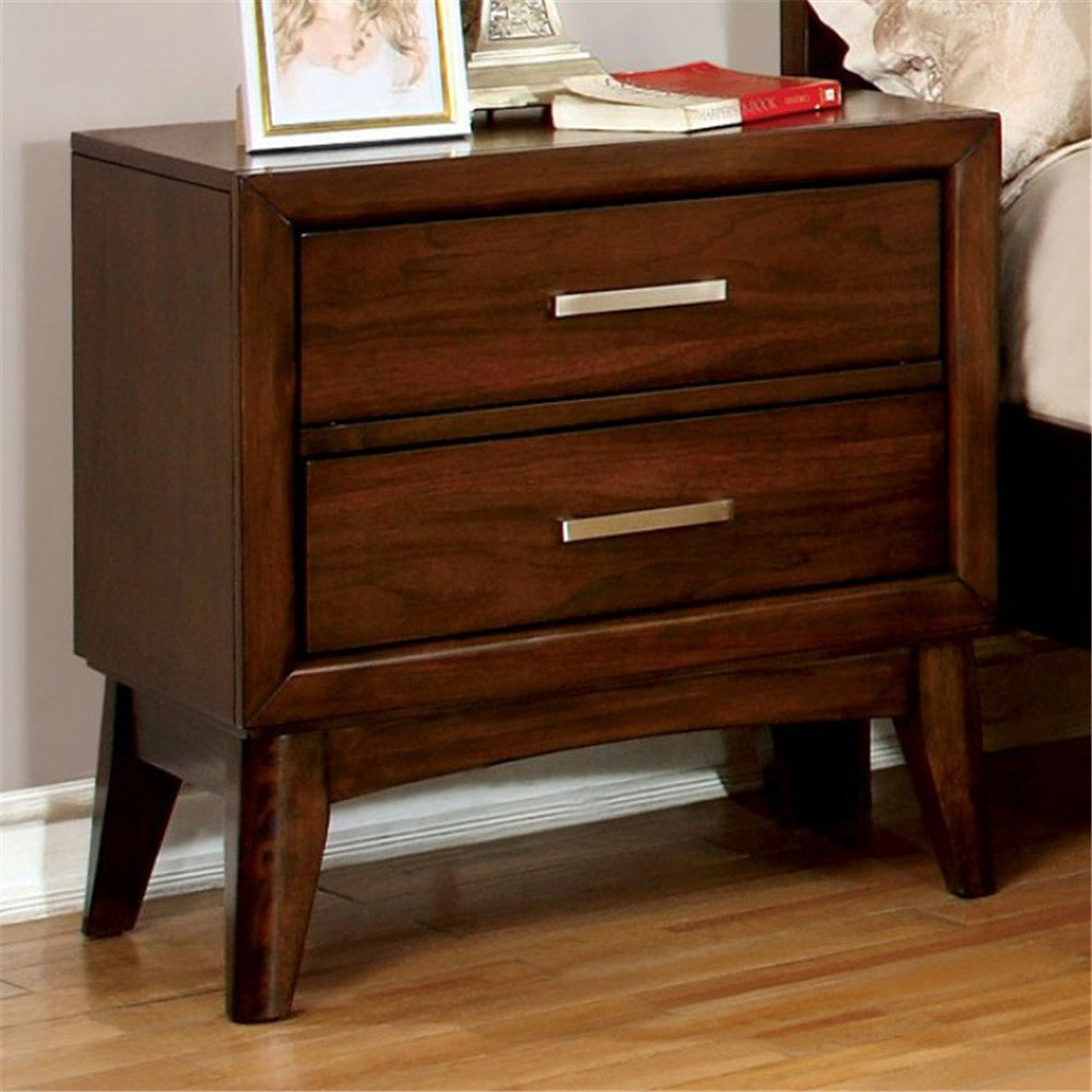 Oliver Marlborough Solid + Manufactured Wood Nightstand Wayfair