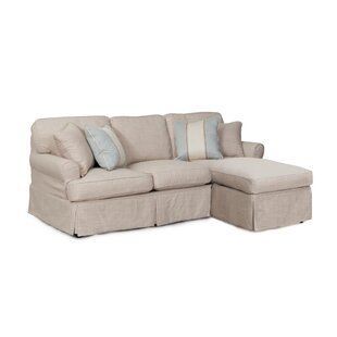 Rundle T-Cushion Sofa Slipcover By Beachcrest Home