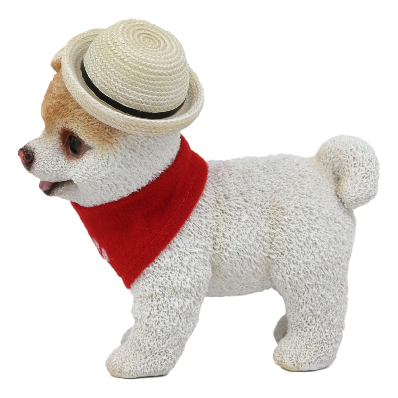 August Grove Ardmore Straw Hat Boo The World S Cutest Pomeranian