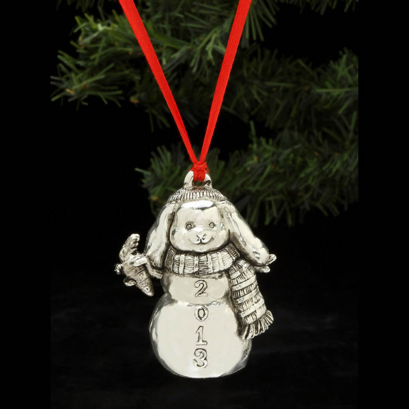Holidays 2013 Snow Bunny Ornament