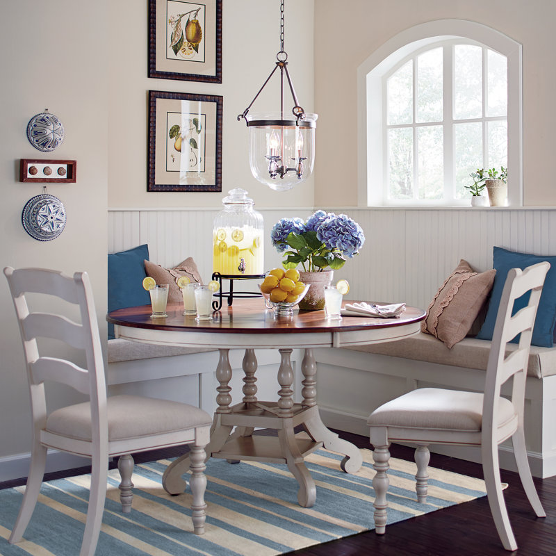 Birch Lane Dalton Round Extending Dining Table Reviews Dalton Round Extending Dining Table