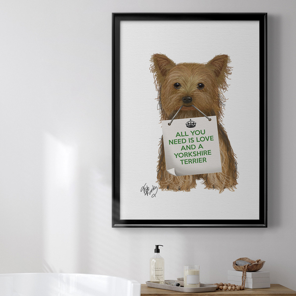 Trinx Love And Yorkshire Terrier Love And Yorkshire Terrier by - on ...