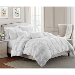 fluffy white comforter set