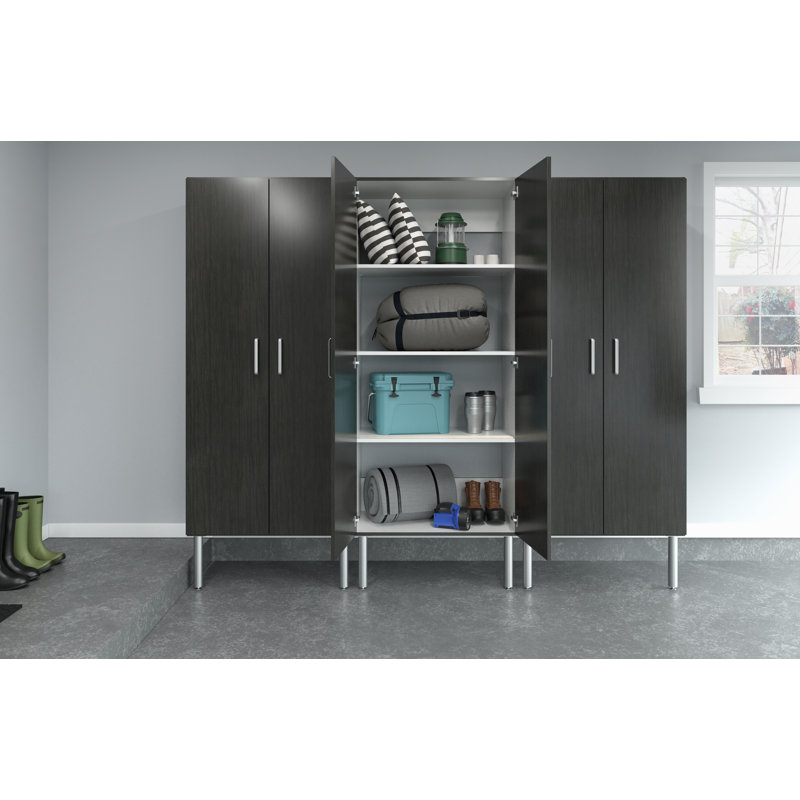 Wfx Utility Mangume 3 Piece Garage Cabinet Storage System Wayfair 3 Piece Garage Cabinet Storage System