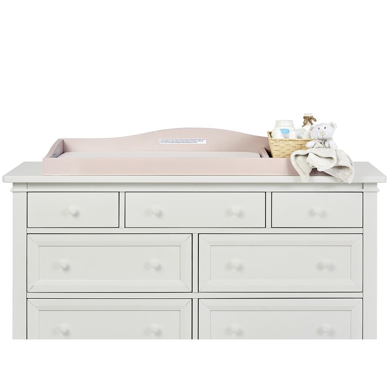 dresser and changing table topper