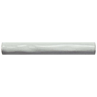 Elitetile Karra Carrara 6 X 0 75 Matte Ceramic Quarter Round Tile Trim In White Gray Wayfair