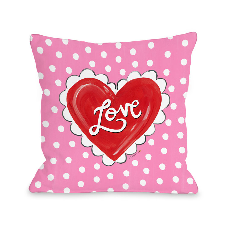 wayfair red throw pillows