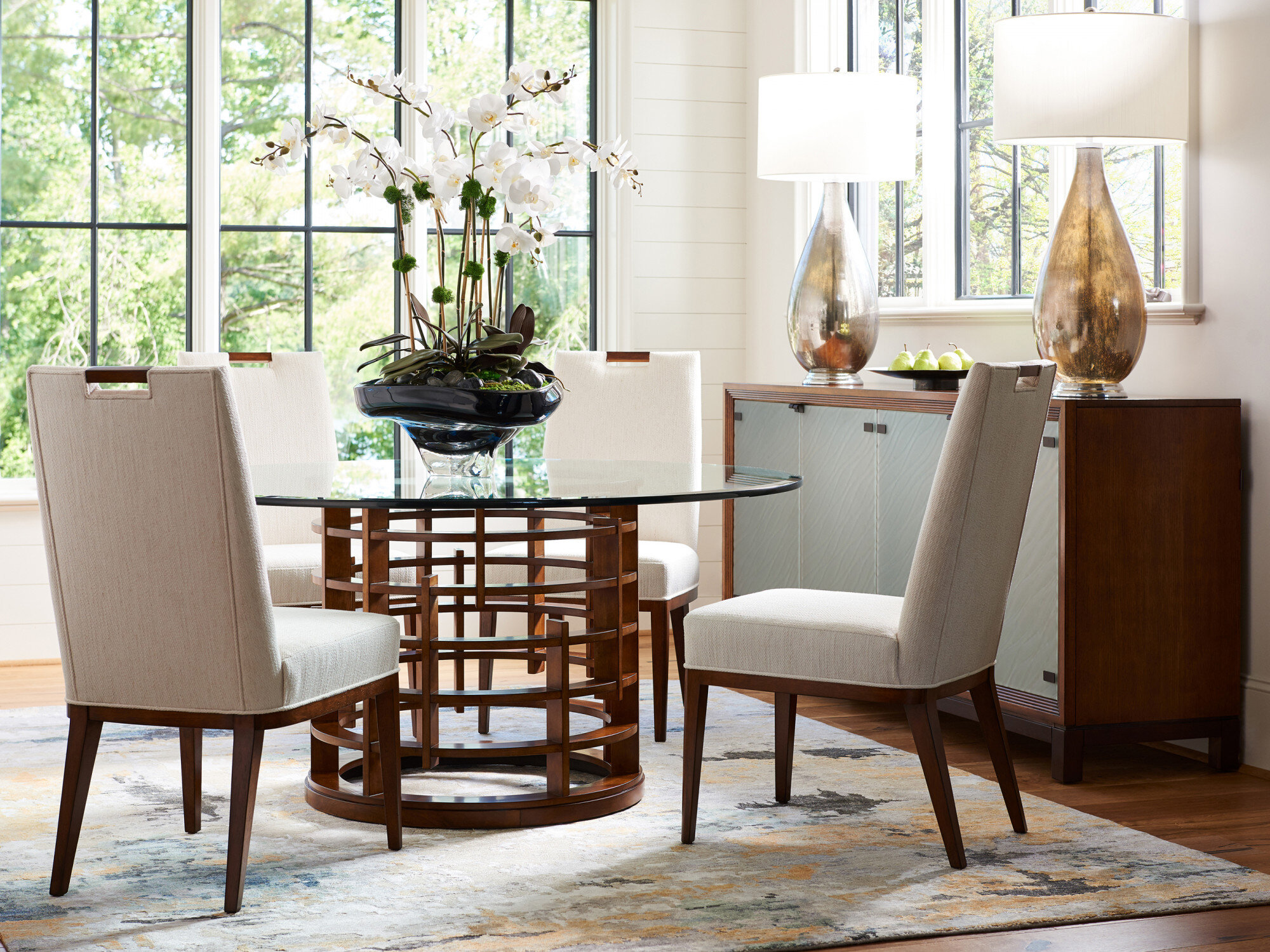 tommy bahama island fusion dining table