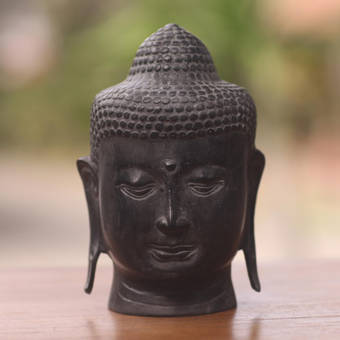 World Menagerie Vanna Buddha Bust Wayfair