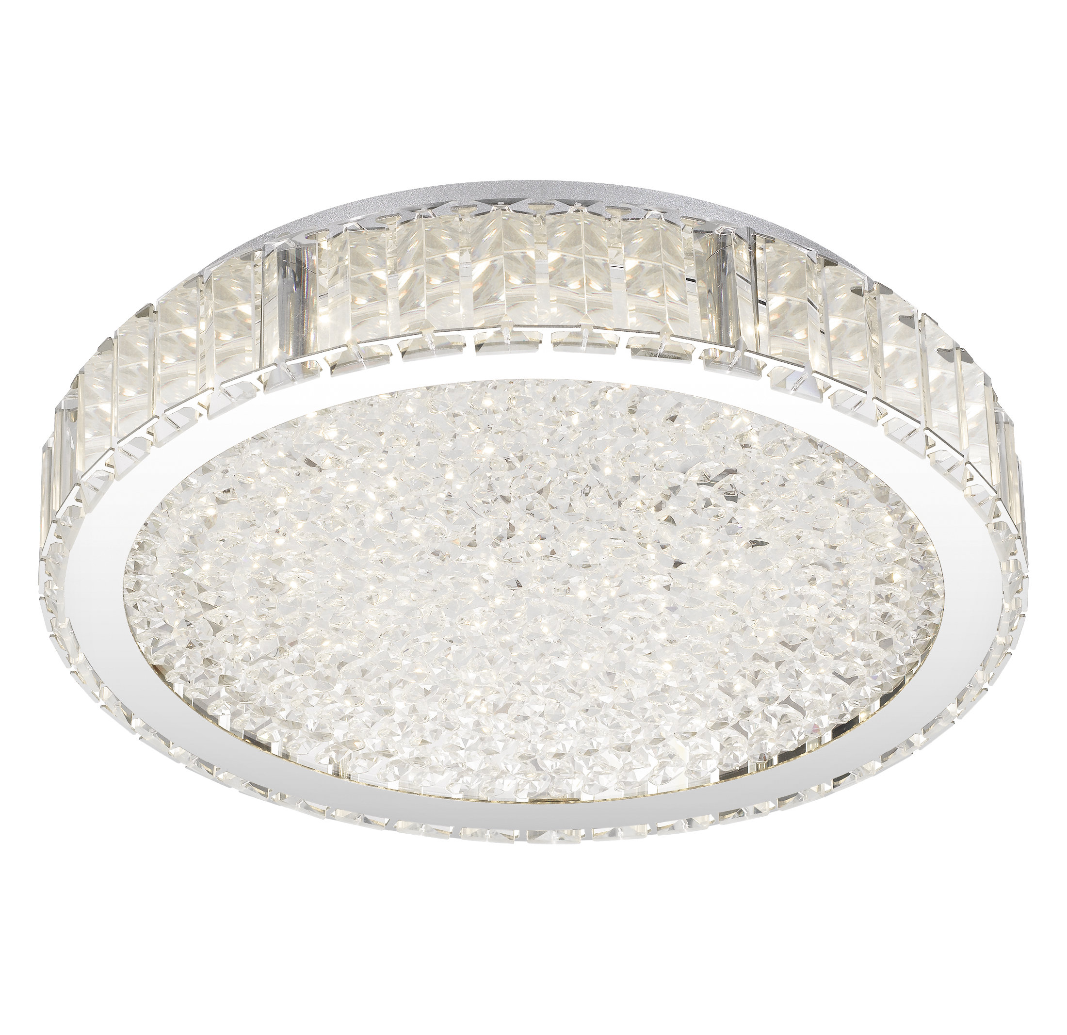 glam flush ceiling light