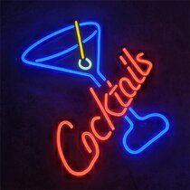 New Coors Light Cactus Coyote Neon Sign 17"x14" Poster Beer Bar Cave Gift