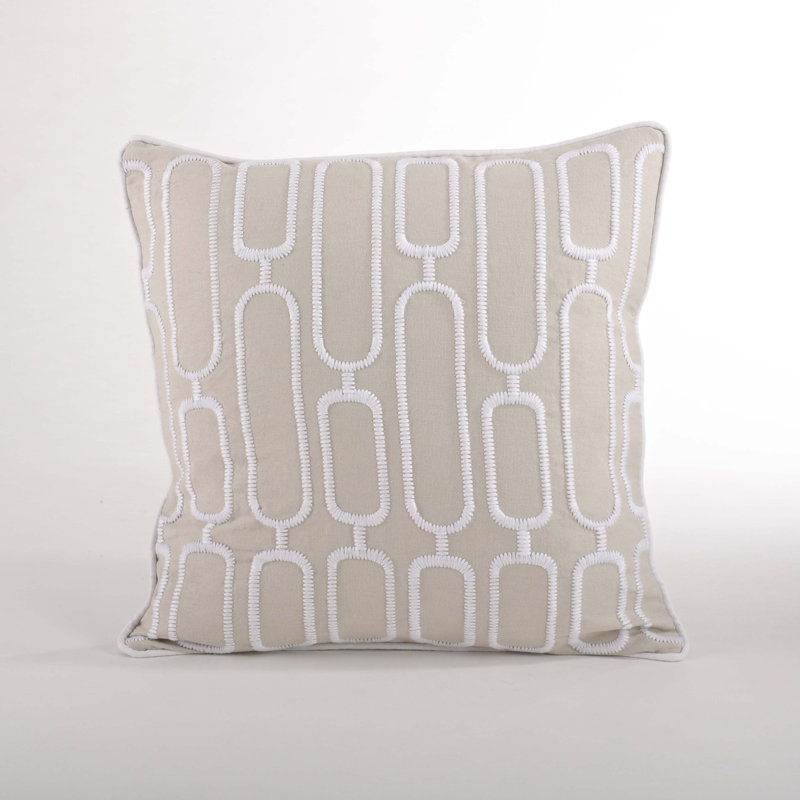 Ebern Designs Burren Stitched Design Down Filled Cotton Throw