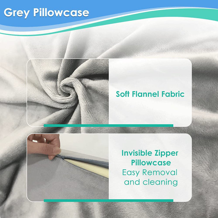 Wedge Pillows For Sleeping Foam Bed Wedges Body Positioners 30 Degree Incline Pillow For Adults, Side Sleeping, Back Pain, Medical Elevated Bolster ...