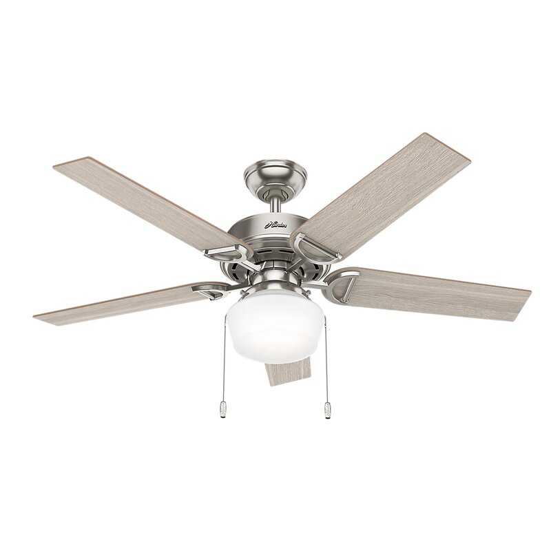 Hunter Fan 52 Viola 5 Blade Ceiling Fan Light Kit Included