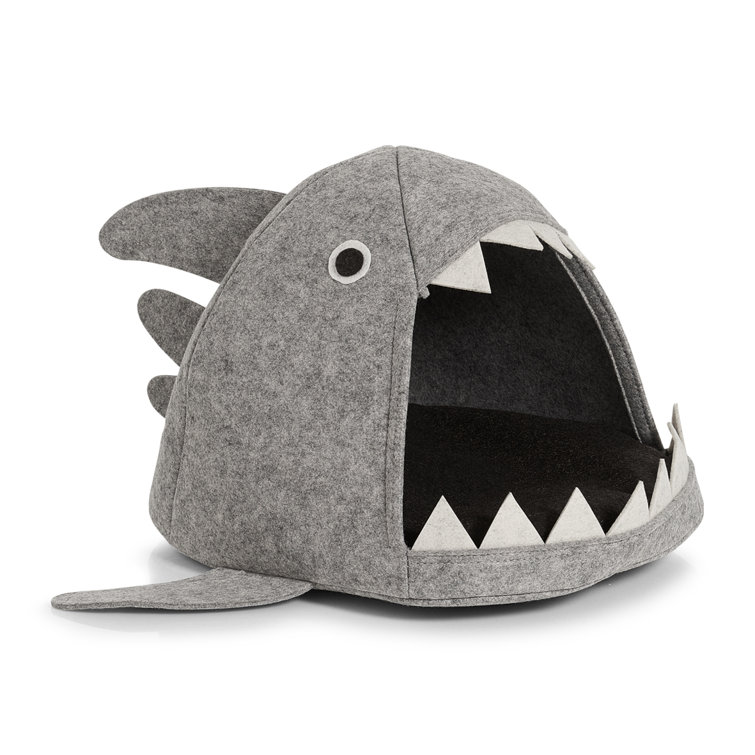 shark cat bed
