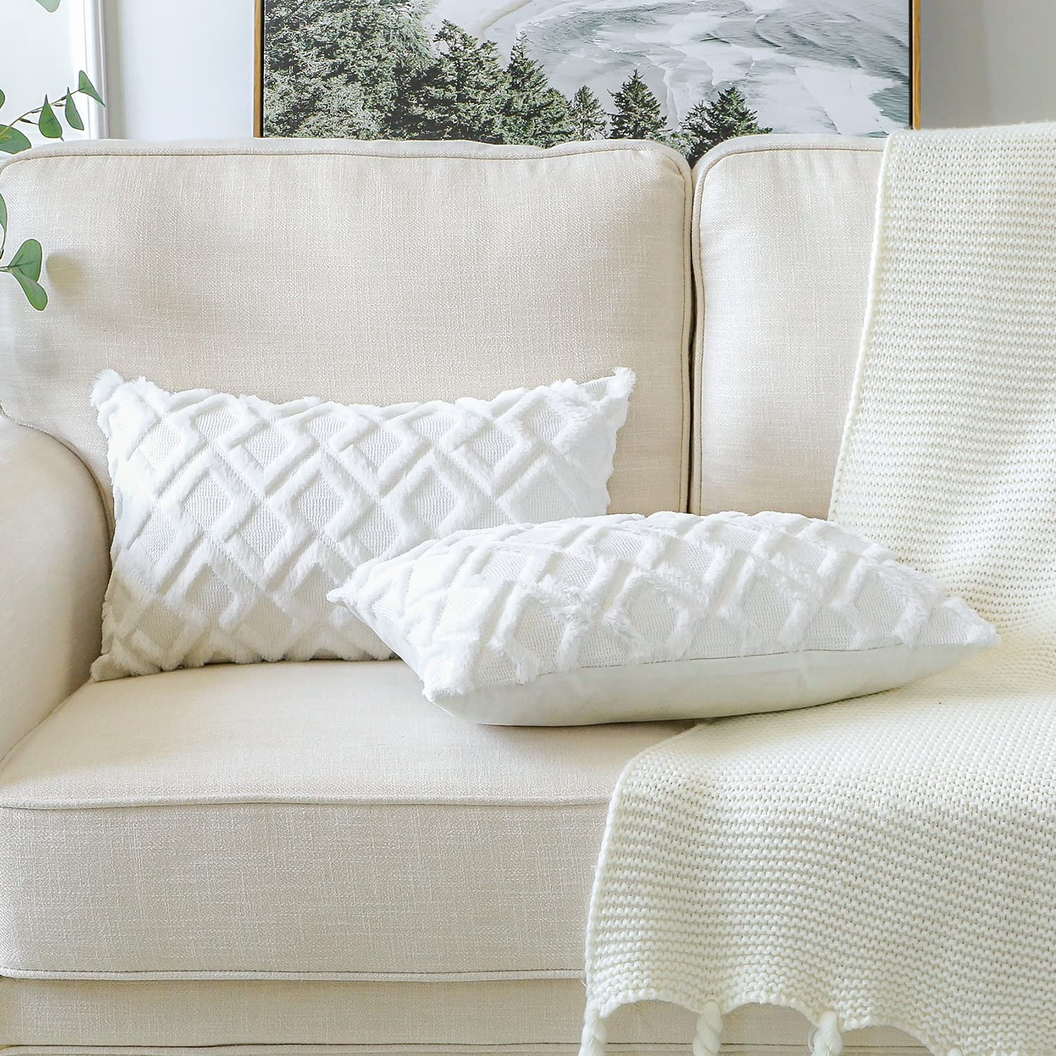 velvet plush pillows