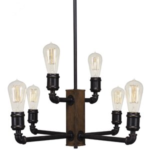 Davidson 6-Light Candle-Style Chandelier