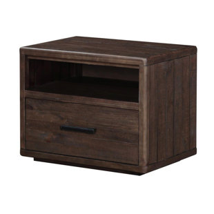Go to store & view more images Overby Wooden 1 Drawer Nightstand by Williston Forge