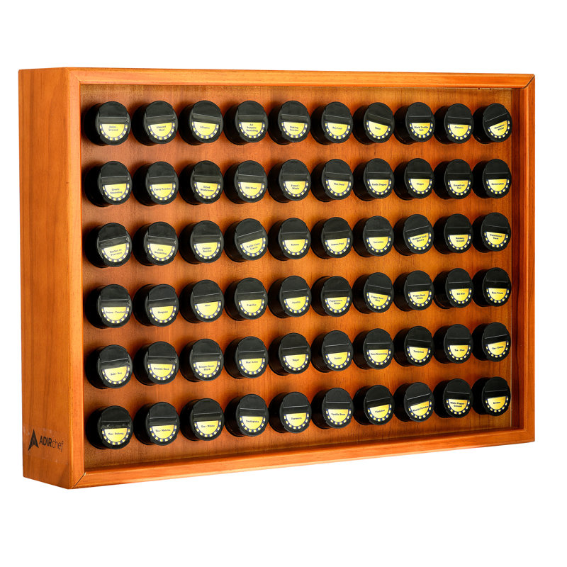 60 Jar Spice Jar & Rack Set