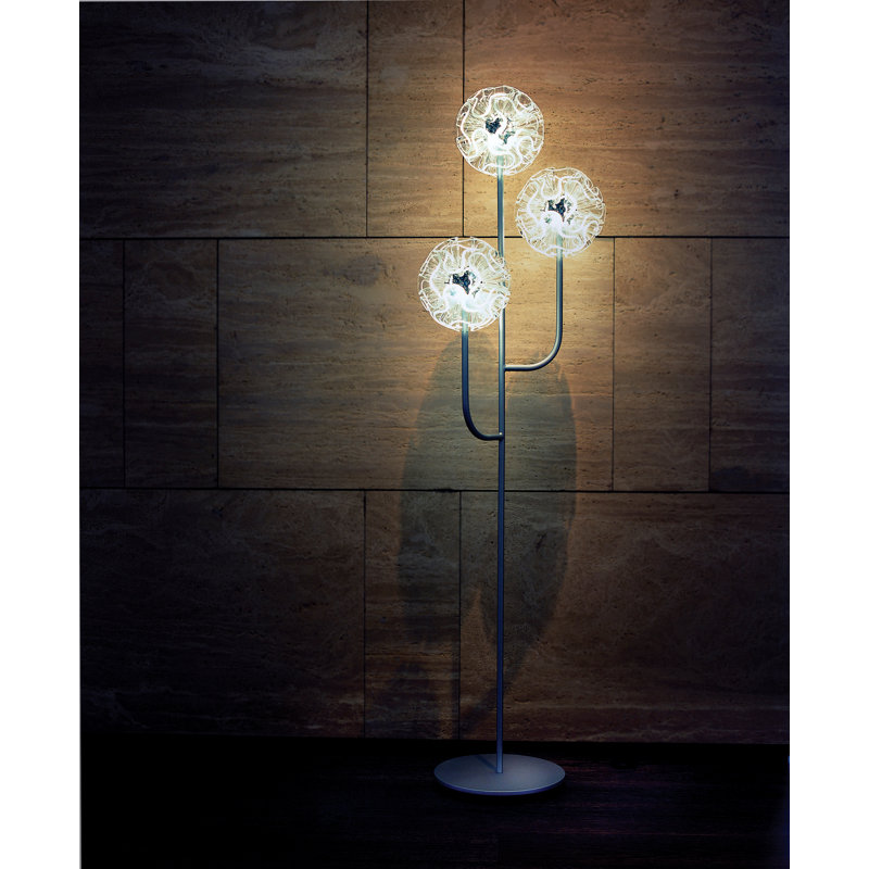 Qisdesign Coral 66 1 Led Tree Floor Lamp Wayfair