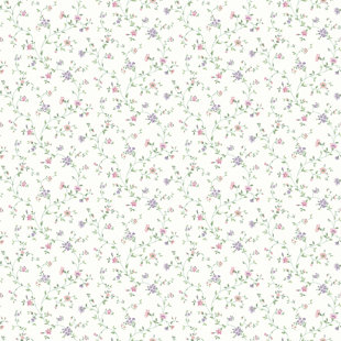 floral botanical kids wallpaper you