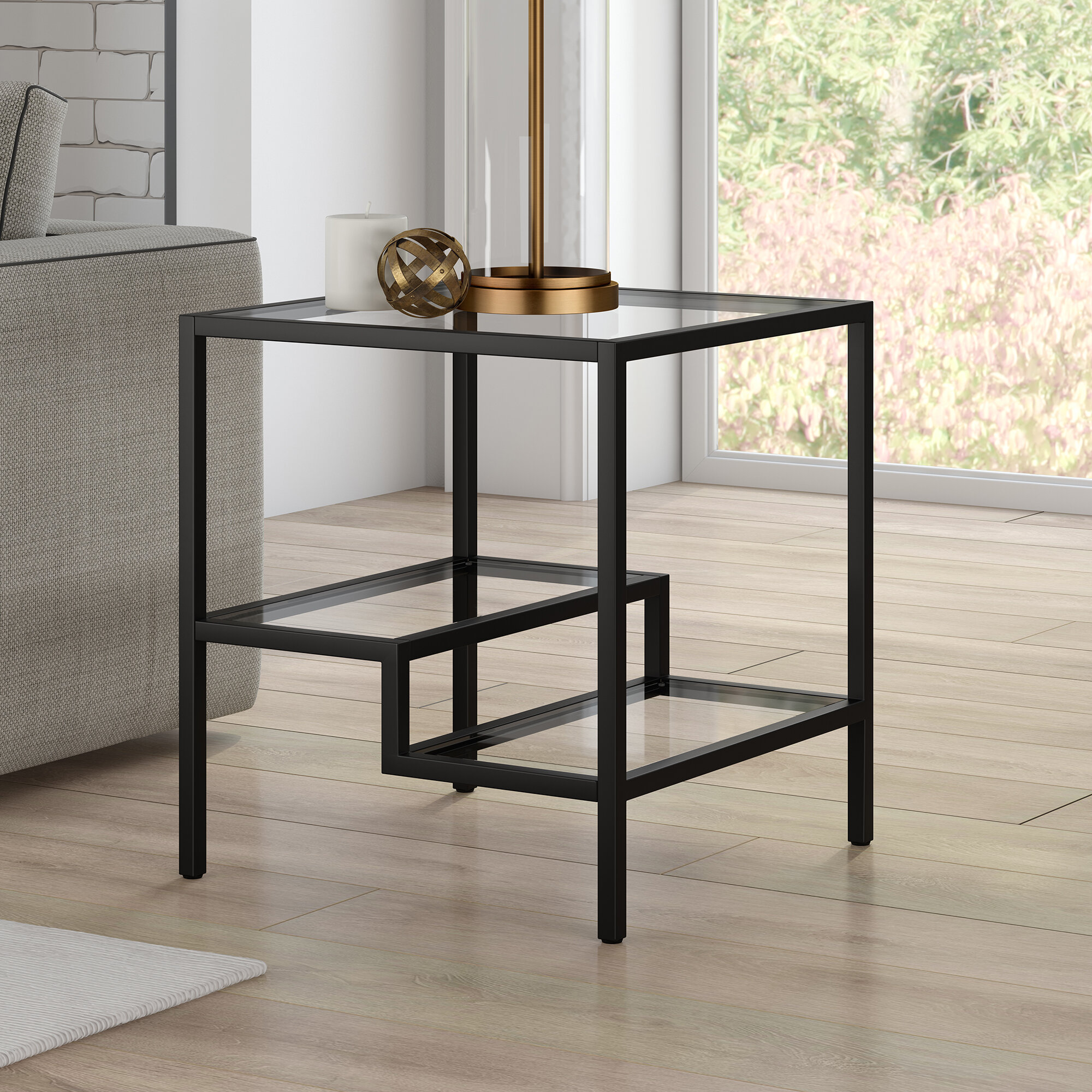 Glass End Side Tables You Ll Love In 2021 Wayfair