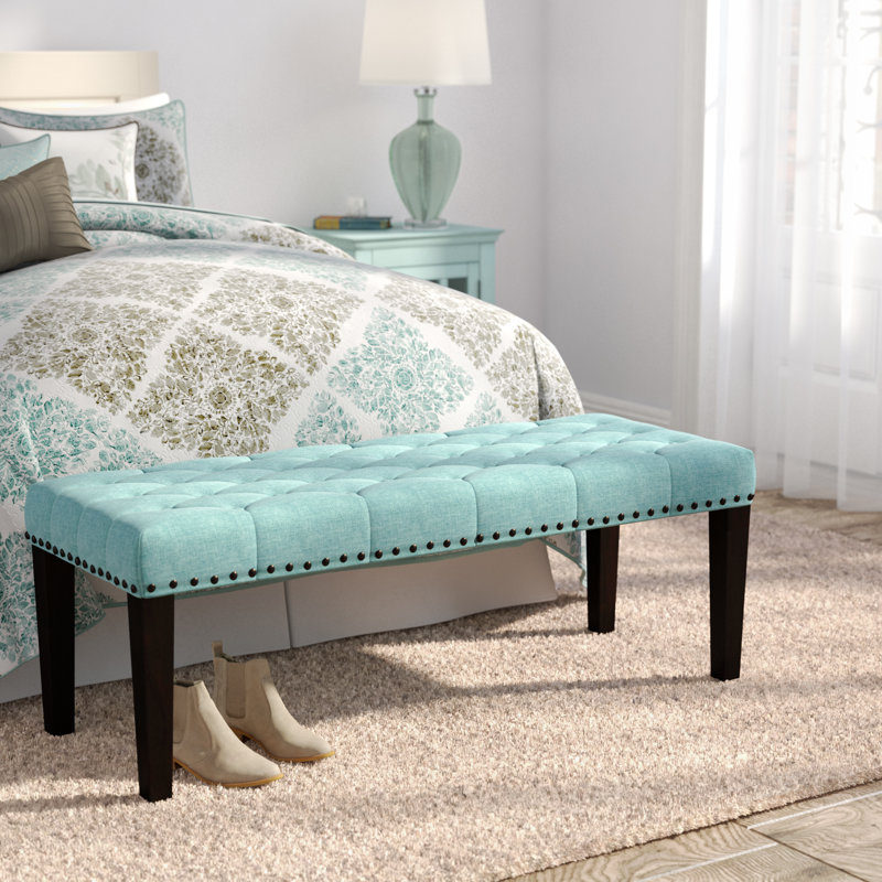 Andover Mills Bellatrix Upholstered Bench Reviews Wayfair