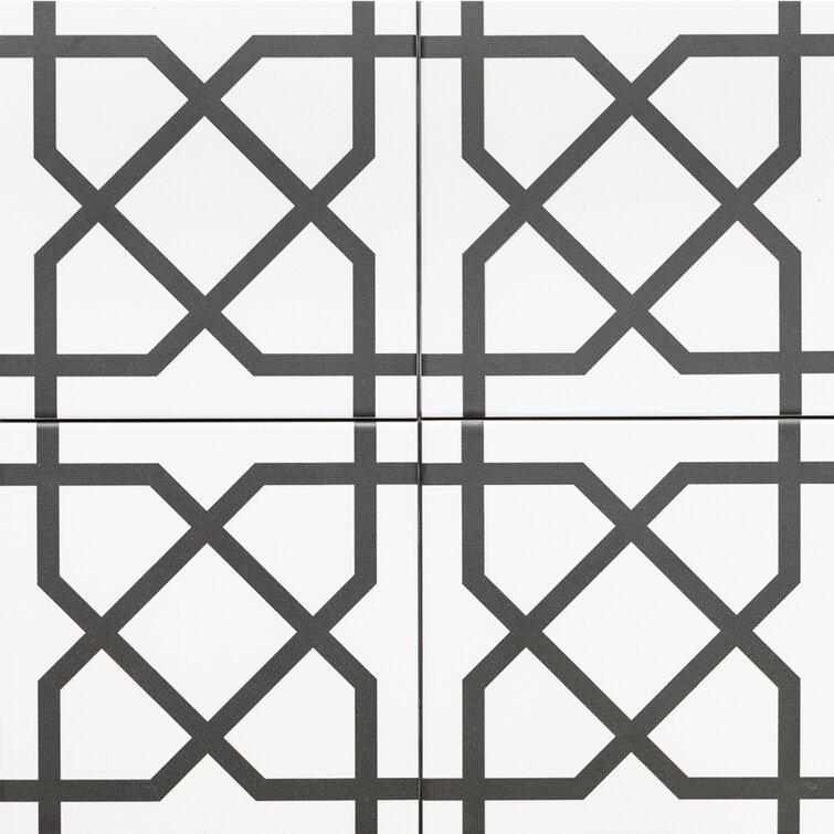 Gatsby 6X6 Porcelain Patterned Wall & Floor Tile