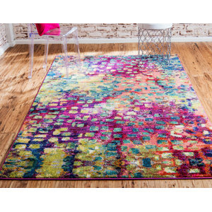 Massaoud Multicolor Area Rug