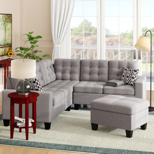 Pawnee Sectional With Ottoman by Andover Mills Coupon