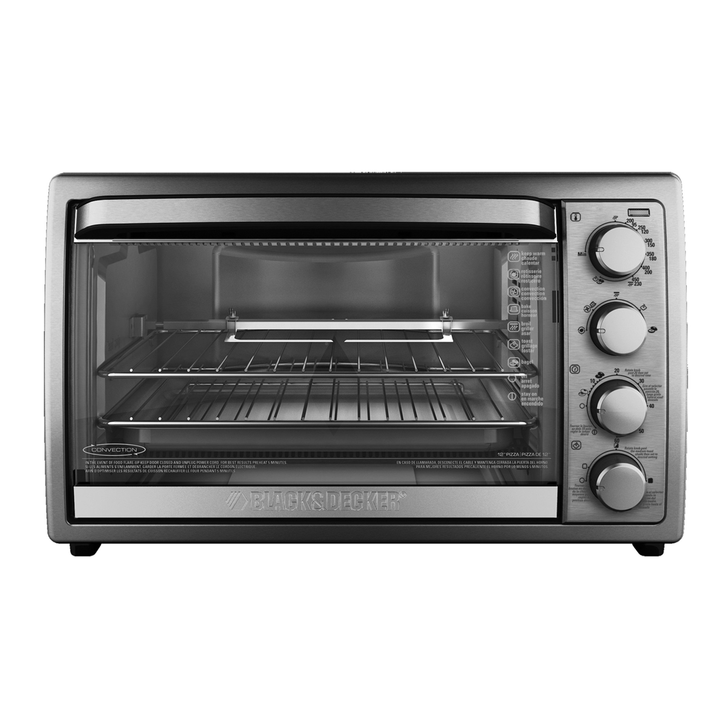horno black decker countertop oven