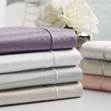 Swiss Dot Jacquard 100% Cotton 700 Thread Count Sheet Set