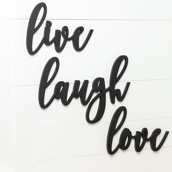 Latitude Run 3 Piece Cursive Live Love Laugh Wall Decor Set Reviews Days of the week sheets in cursive and print. 3 piece cursive live love laugh wall decor set