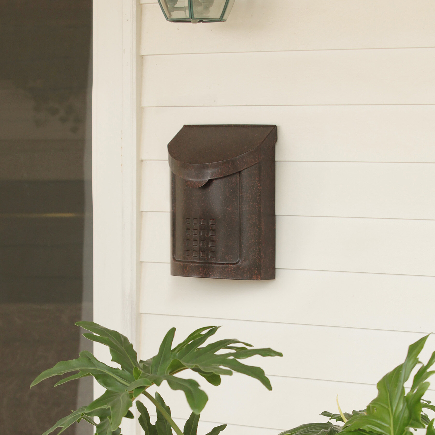Cast Iron Sign No Junk Mail Plaque Outdoor Home Decor Letterbox Rustic Black