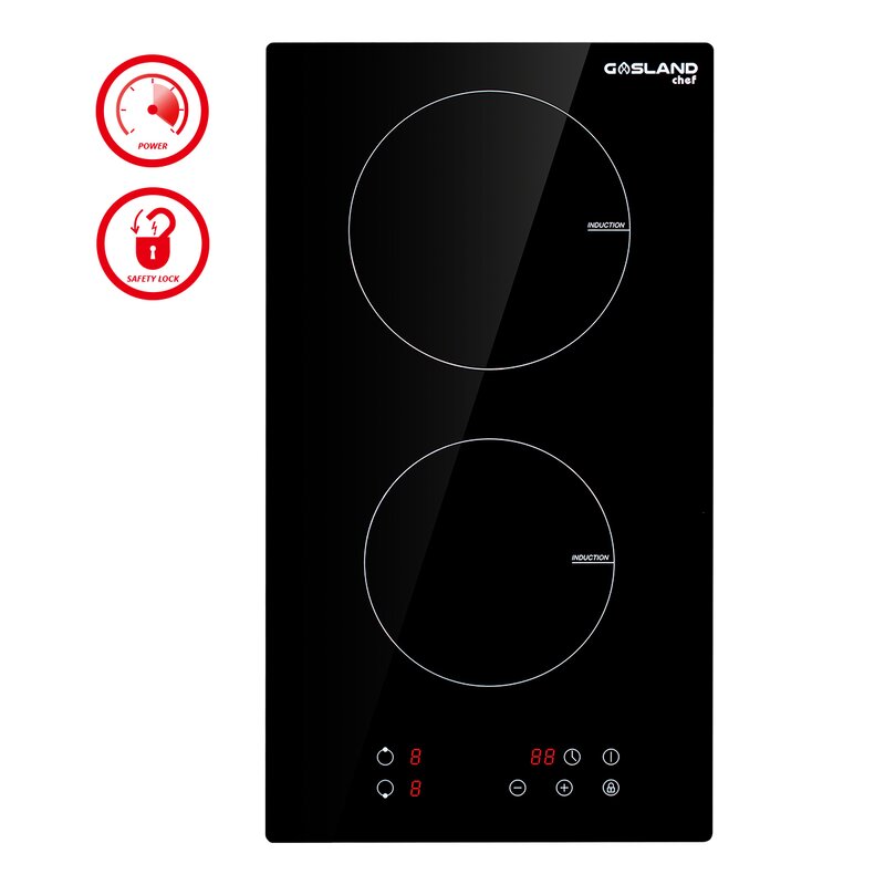 Gaslandchef Built In 12 Induction Cooktop With 2 Burners Wayfair