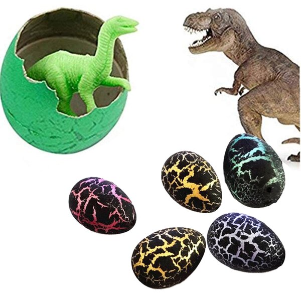 15" Dinosaur Model Lay Eggs Simulated Lighting Battery Kids Animal Toy Gift US 