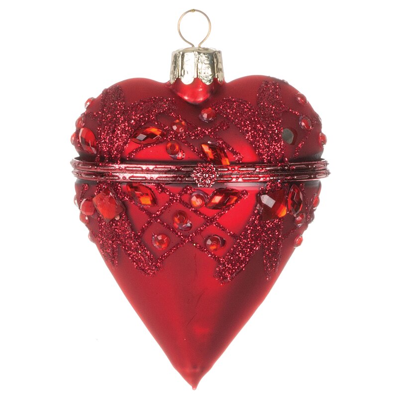 heart christmas ornament