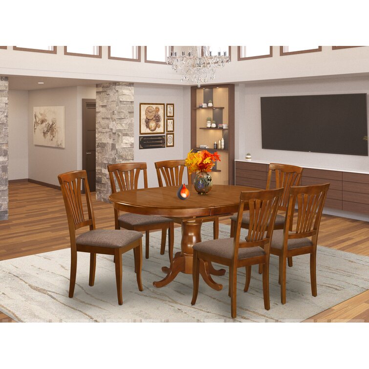 Darby Home Co Stella Butterfly Leaf Solid Wood Dining Set | Wayfair