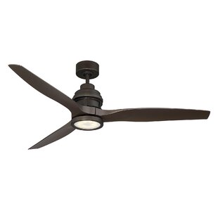 60 Harmony 3 Blade Led Ceiling Fan With Remote Light Kit Included