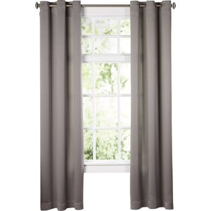 Wayfair Basics Solid Room Darkening Grommet Single Curtain Panel
