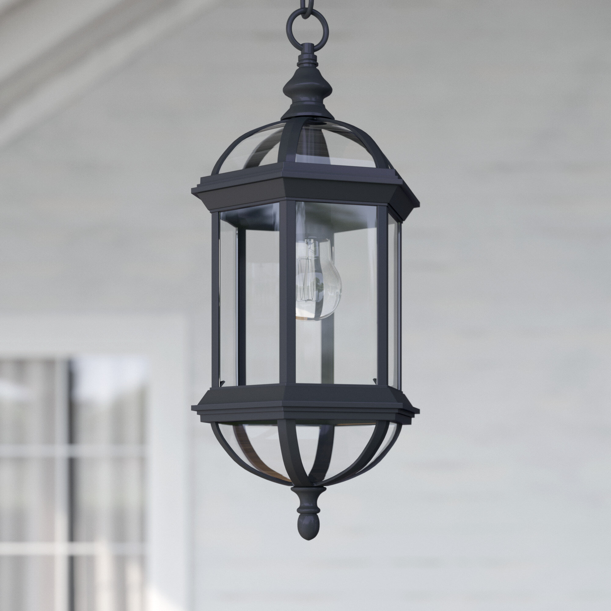 Three Posts™ Affric Outdoor Hanging Lantern & Reviews | Wayfair