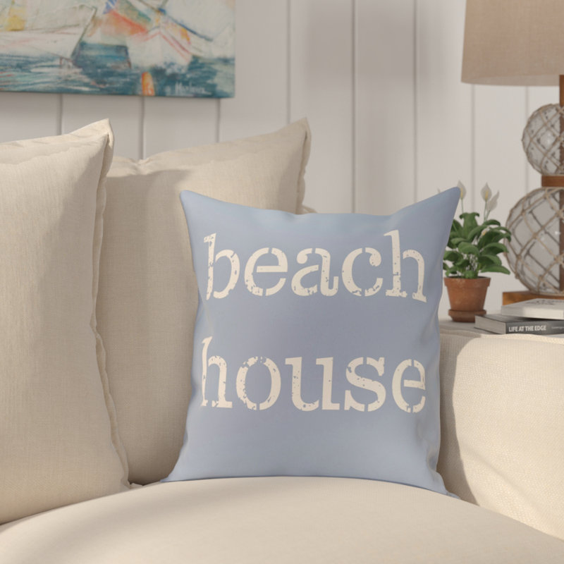 Highland Dunes Cedarville Beach House Throw Pillow Reviews Wayfair