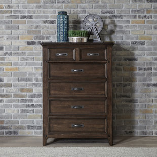 Earby 5 Drawer Standard Chest by Canora Grey